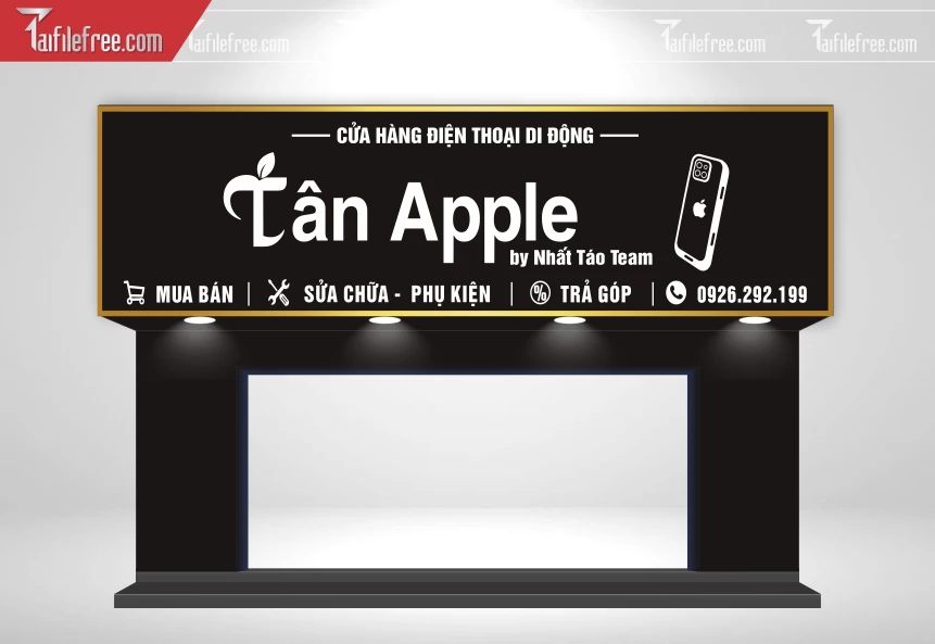 Biển Quảng Cáo, Bảng Hiệu Tiệm Điện Thoại_BH1073
