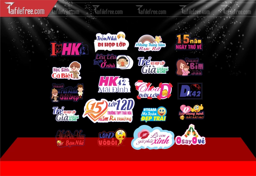 Hashtag Cầm Tay Họp Lớp_BH1093