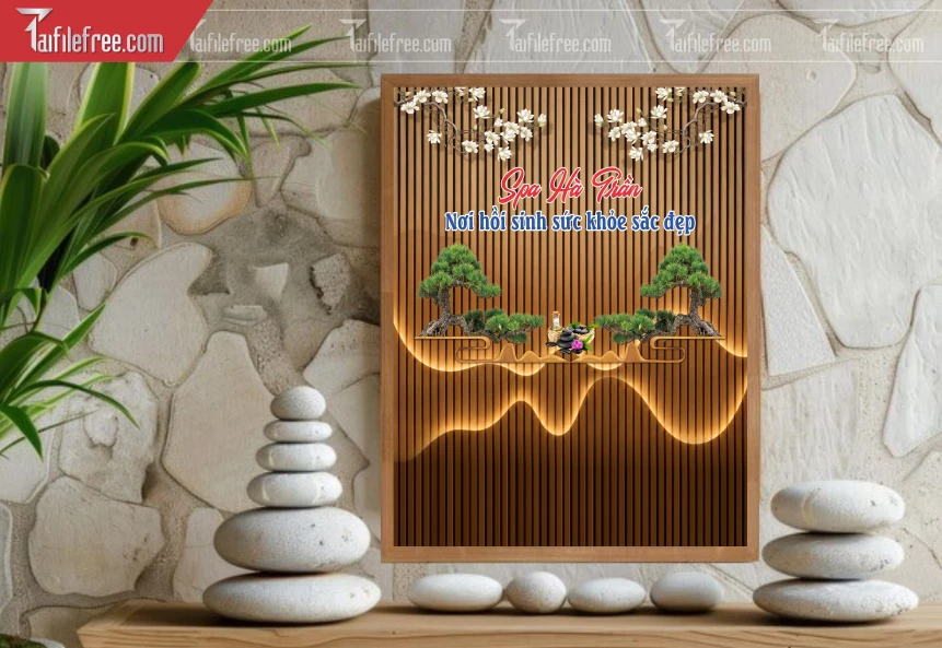 Tranh Trang Trí Spa _BH1112