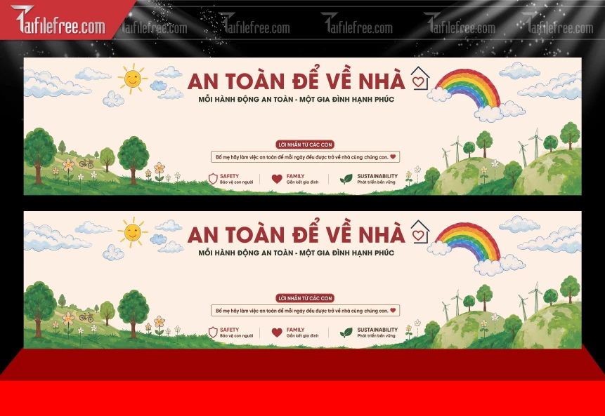 Mẫu Băng Rôn Tuyên Truyền An Toàn Lao Động_BH1115