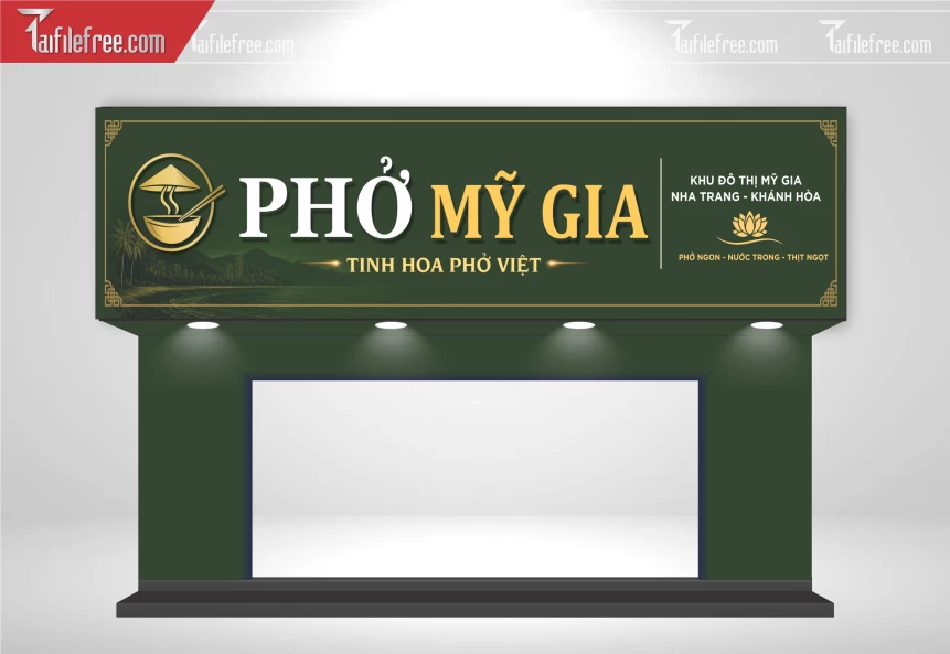 Biển Quảng Cáo, Bảng Hiệu Tiệm Phở_BH1120
