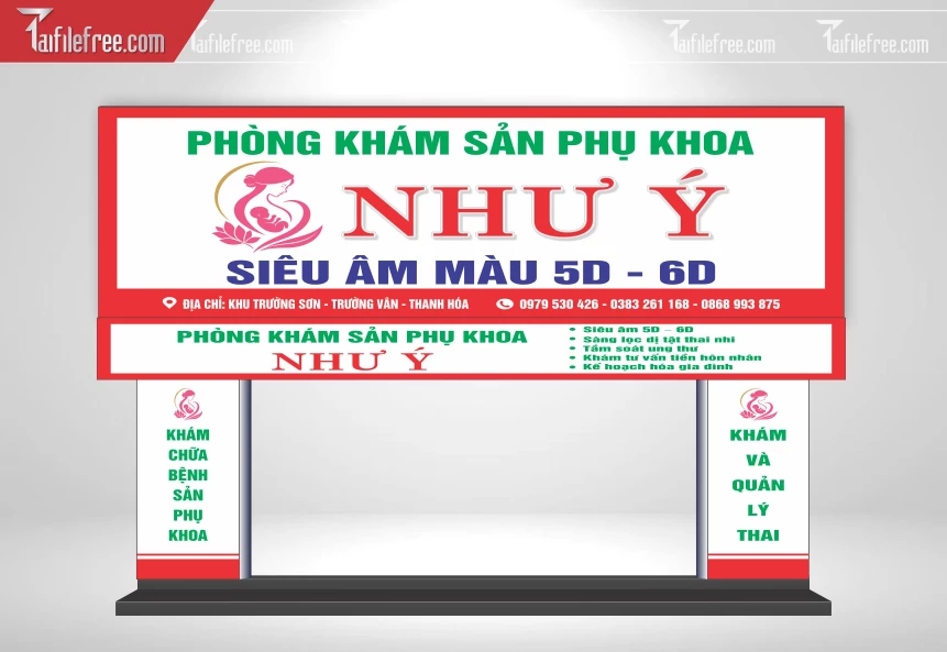 Biển Quảng Cáo, Bảng Hiệu Phòng Khám_BH1130