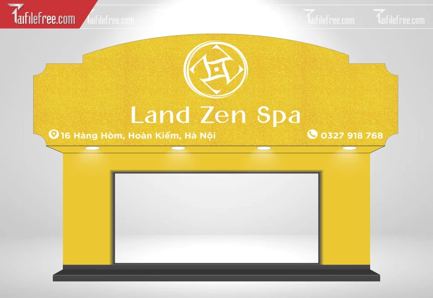 Biển Quảng Cáo, Bảng Hiệu Tiệm Spa_BH1167