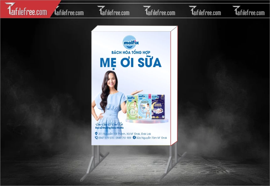 Biển Hiệu, Bảng Hộp Đèn Tiệm Bách Hóa_BH1169