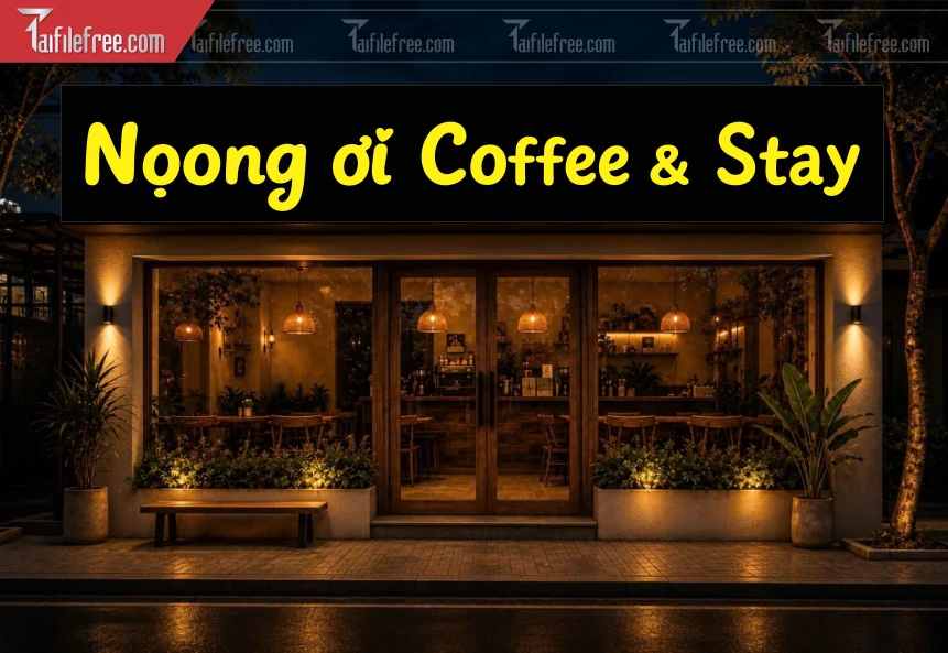 Biển Quảng Cáo, Bảng Hiệu Tiệm Caffe_BH1171