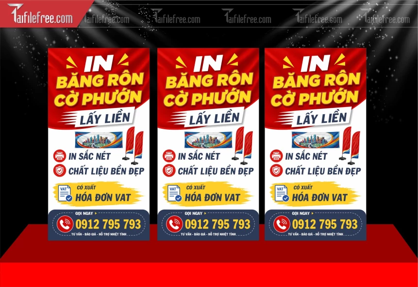 Mẫu Băng Rôn Quảng Cáo_BH1176