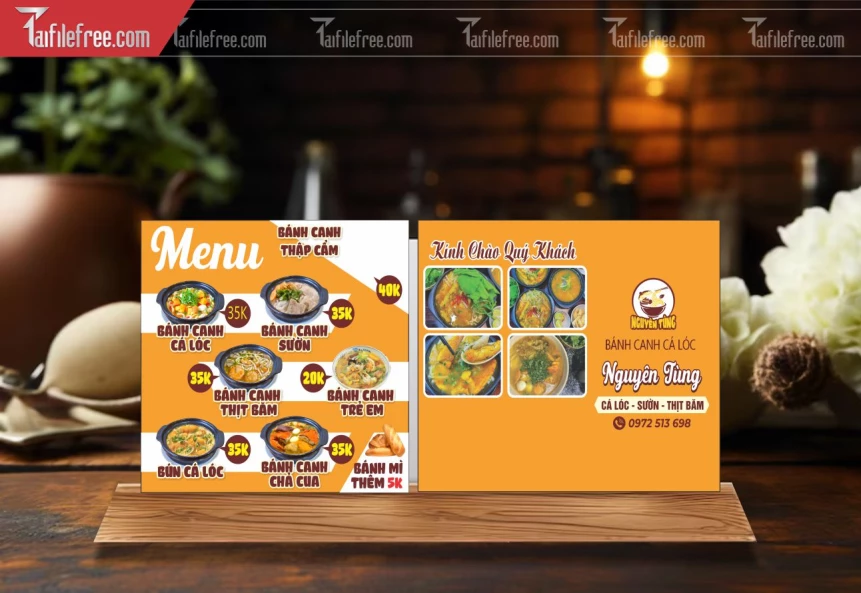 Menu Tiệm Bánh Canh_BH1183