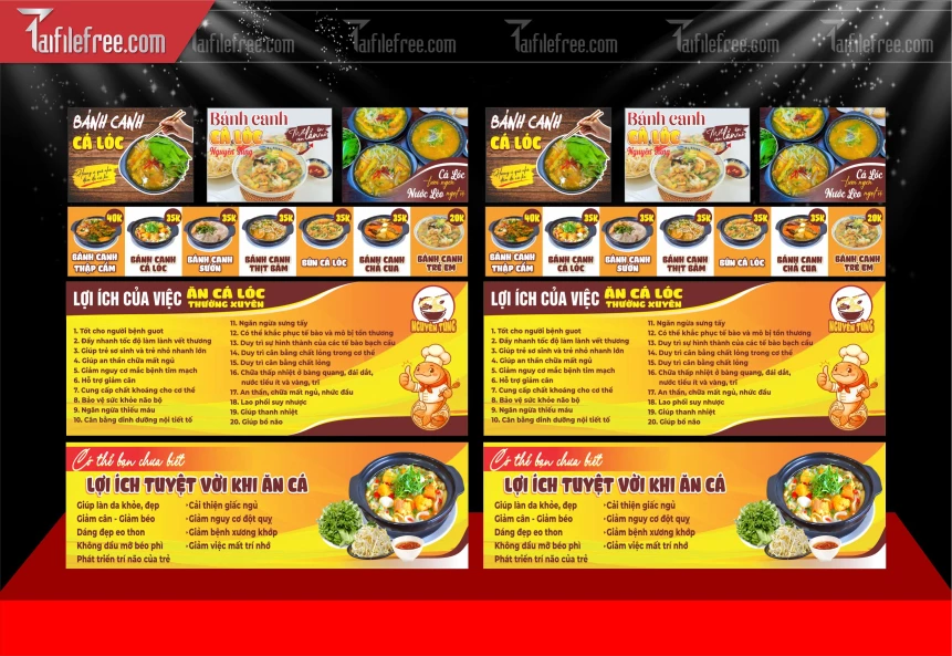 Mẫu Banner Trang Trí Quán Bánh Canh_BH1184