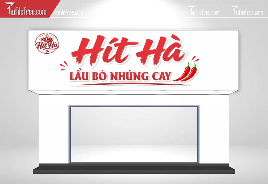 Biển Quảng Cáo, Bảng Hiệu Tiệm Lẩu Bò_BH1213