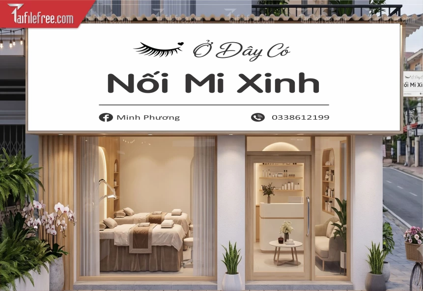 Biển Quảng Cáo, Bảng Hiệu Tiệm Spa_BH1237