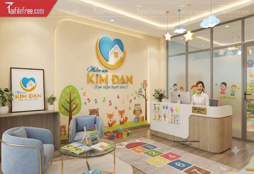 Mẫu Logo Mầm Non_BH1260
