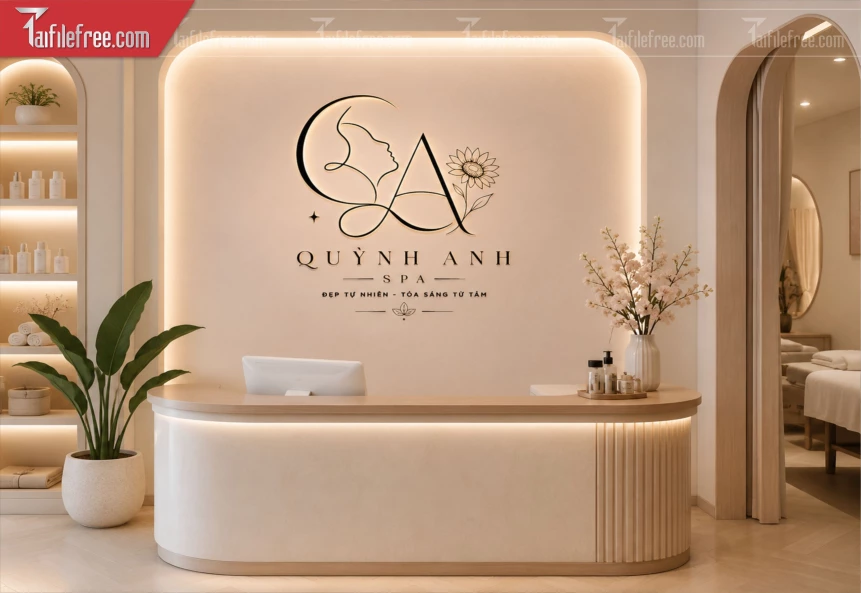 Mẫu Logo Tiệm Spa_BH1263
