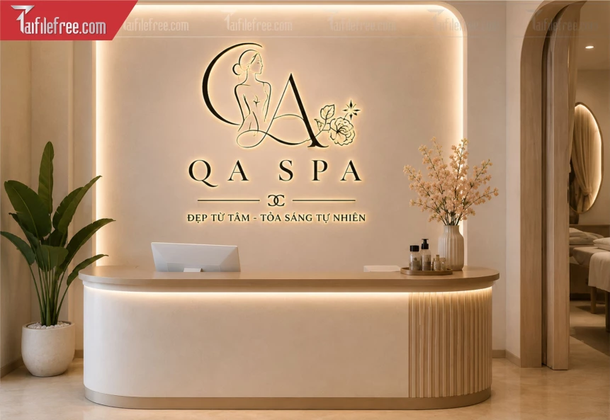 Mẫu Logo Tiệm Spa_BH1272