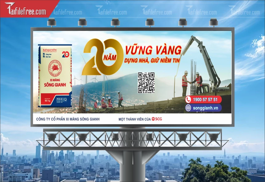 Mẫu Pano Cổ Động Về Vật Liệu_BH1313