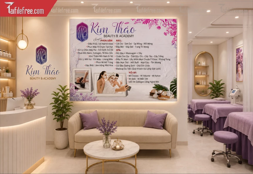 Menu Tiệm Spa_BH1380
