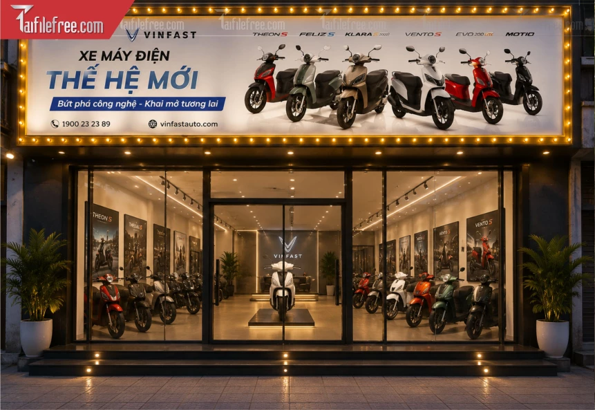 Biển Quảng Cáo, Bảng Hiệu Tiệm Xe_BH1415