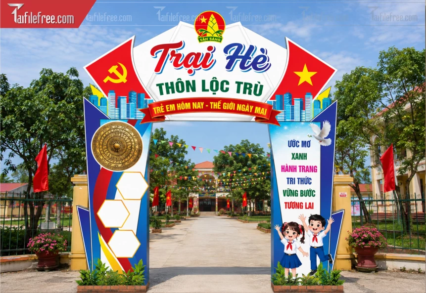 Mẫu Hội Trại Hè_BH1419