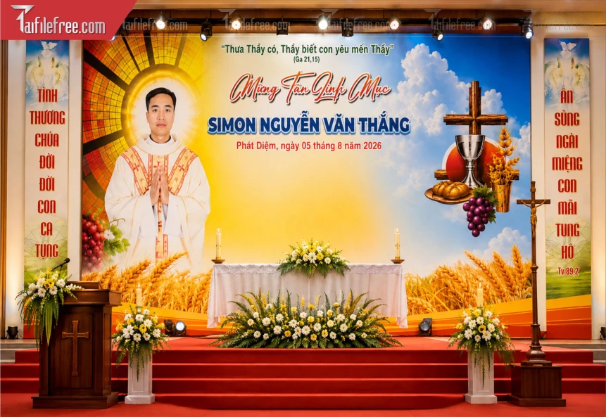 Mẫu Phông Nền Lễ Tạ Ơn_BH1442