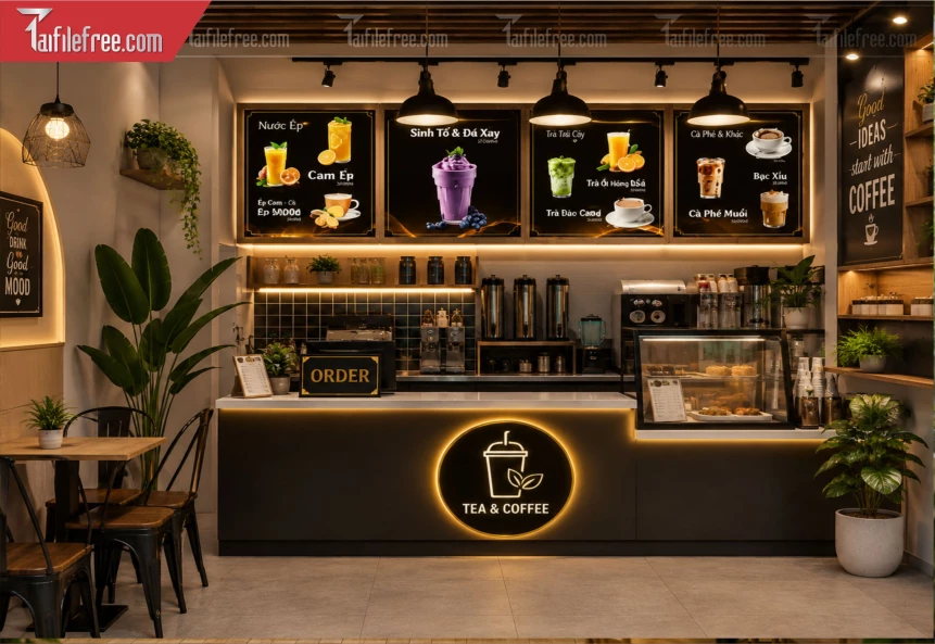 Menu Tiệm Caffe_BH1460