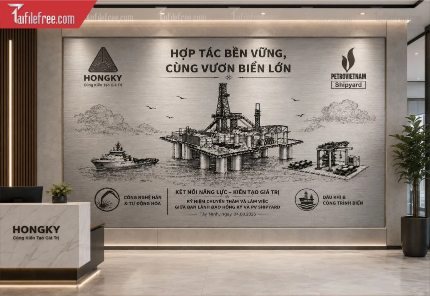 Mẫu Banner Hợp Tác Bền Vững Cùng Vươn Biển Lớn_BH1462
