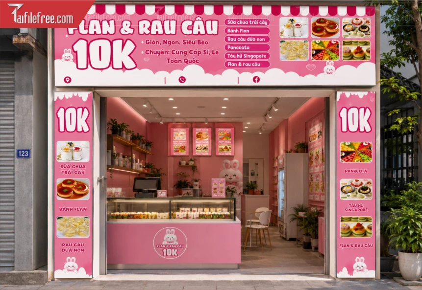 Biển Quảng Cáo, Bảng Hiệu Tiệm Bánh_BH1475