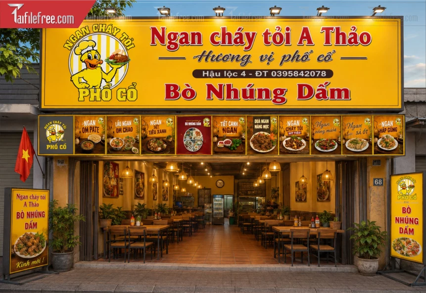 Biển Quảng Cáo, Bảng Hiệu Quán Nhậu_BH1478