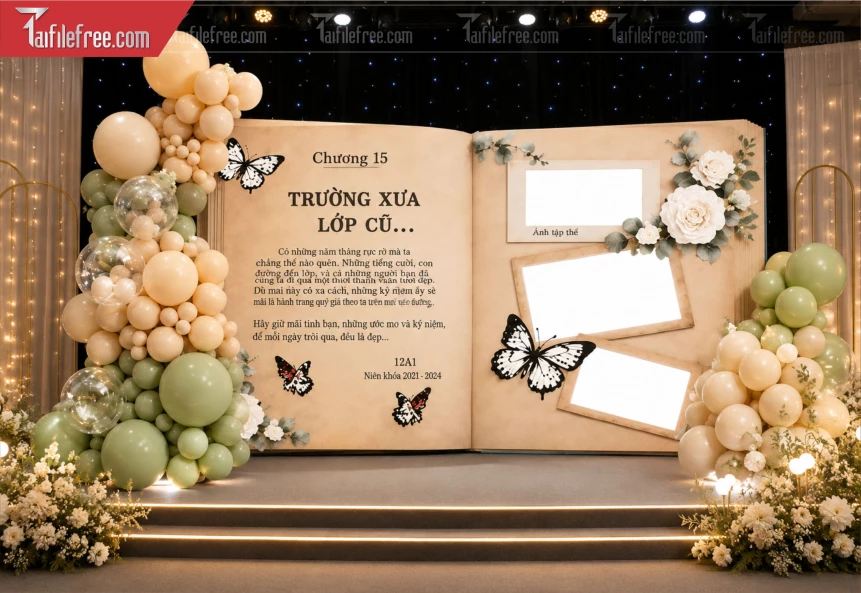 Mẫu Check In Lễ Kỷ Niệm 70 Năm Thành Lập Trường_BH1496