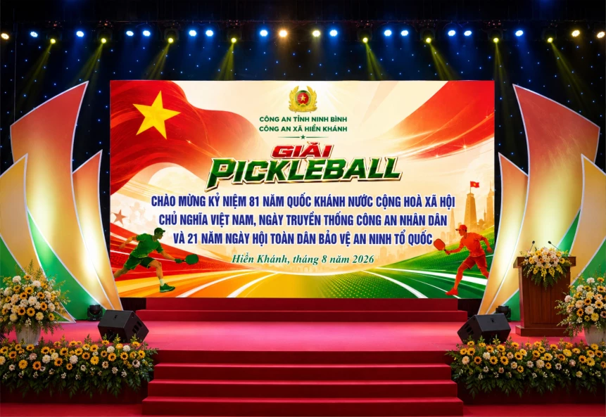 Mẫu Phông Nền Thể Thao Pickleball_BH1509