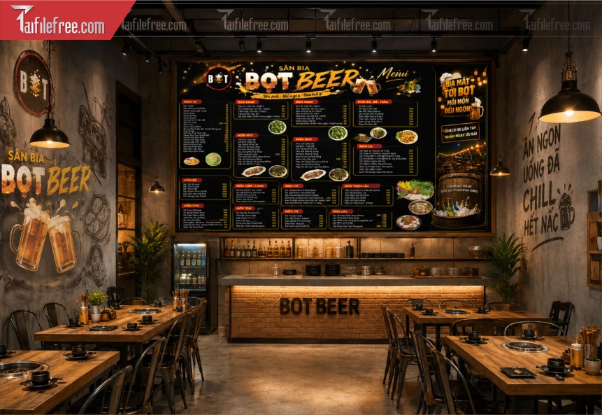 Menu Quán Nhậu_BH1513