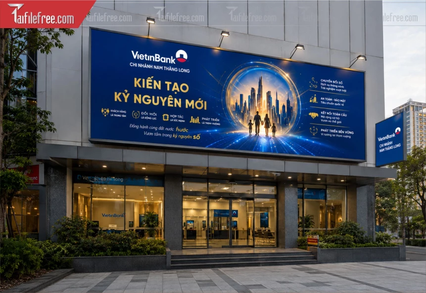 Biển Quảng Cáo, Bảng Hiệu Ngân Hàng _BH1519