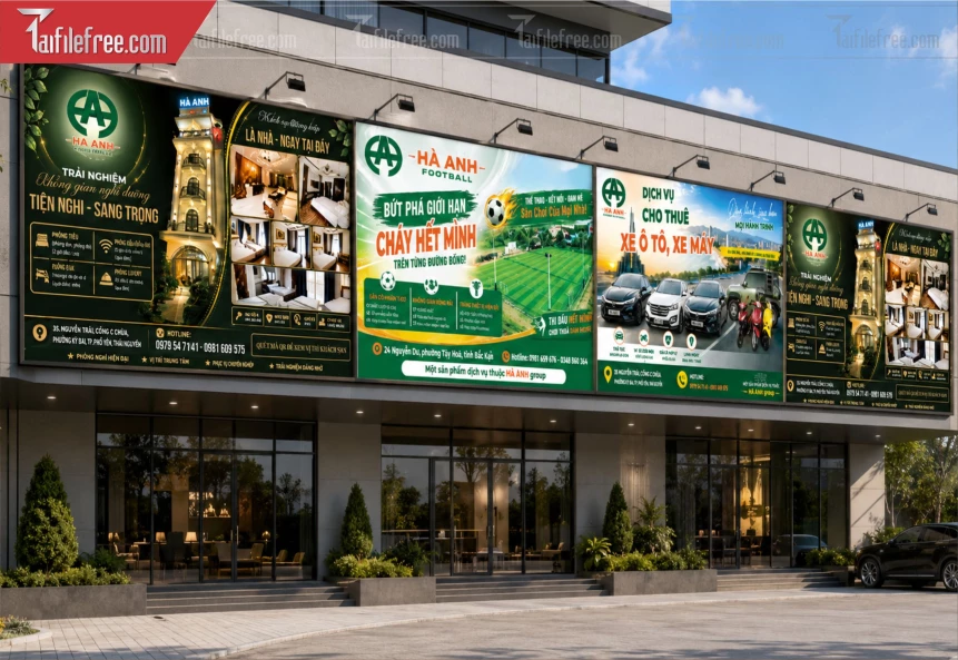 Mẫu Banner Trang Trí Đẹp_BH1526
