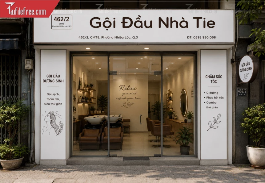 Biển Quảng Cáo, Bảng Hiệu Tiệm Spa_BH1535