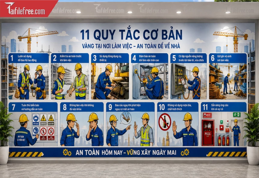 Mẫu Bảng Quy Tắc Cơ Bản_BH1542