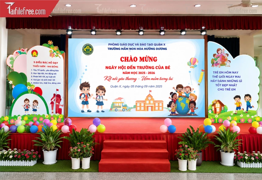 Mẫu Background Chào Mừng Năm Học Mới_BH1568