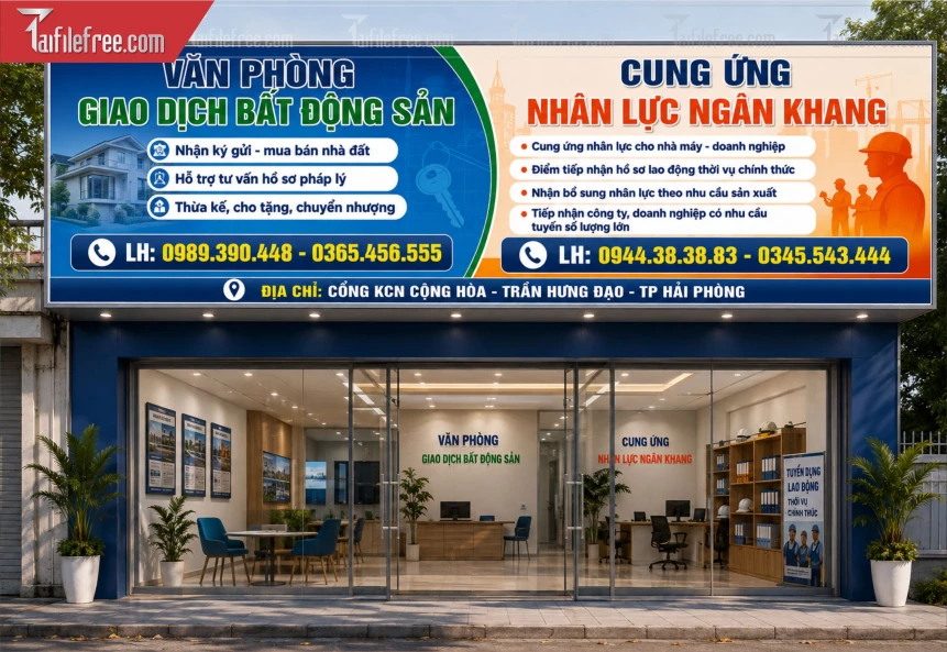 Biển Quảng Cáo, Bảng Hiệu Bất Động Sản_BH1595