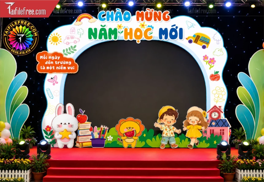 Mẫu Check In Chào Mừng Năm Học Mới_BH1610