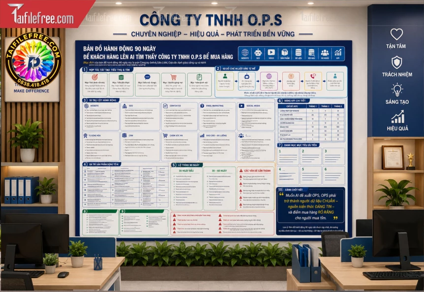 Mẫu Bảng Kế Hoạch Hành Động_BH1618