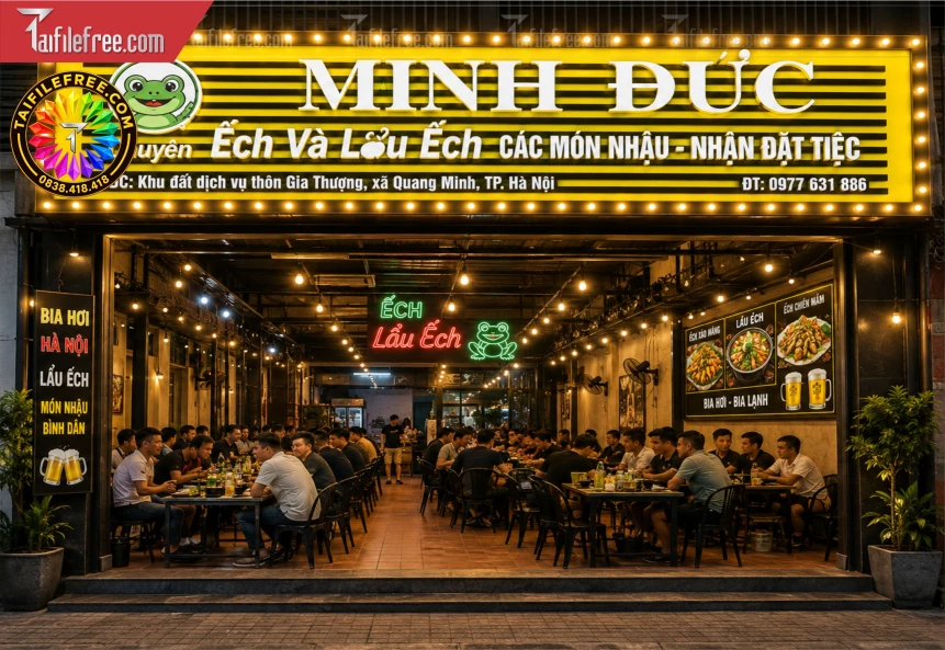 Biển Quảng Cáo, Bảng Hiệu Quán Nhậu_BH1634
