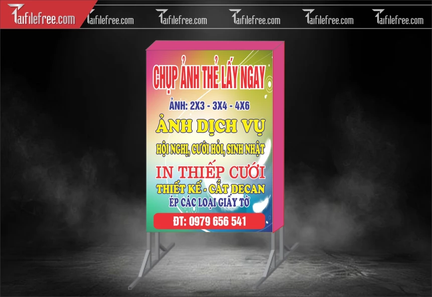 Biển Hiệu, Bảng Hộp Đèn Tiệm Photoshop_BH1650
