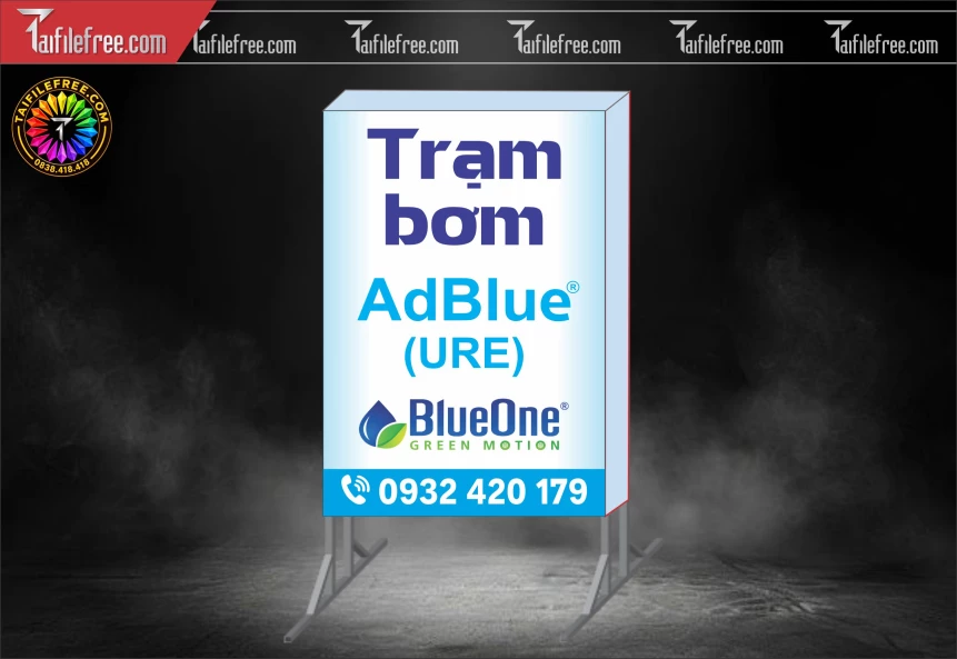 Biển Hiệu, Bảng Hộp Đèn Trạm Bơm_BH1667