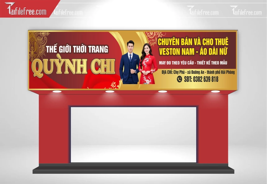 Biển Quảng Cáo, Bảng Hiệu Tiệm Thời Trang_BH1701