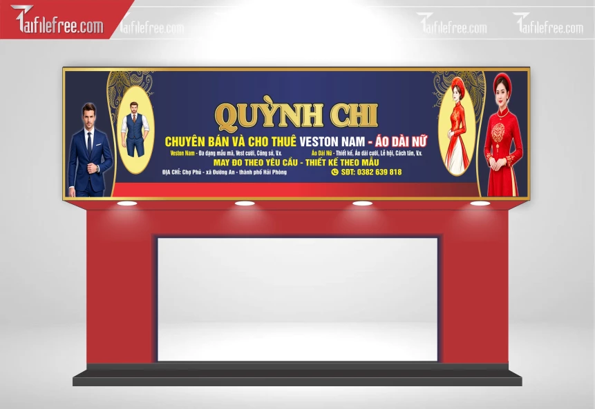 Biển Quảng Cáo, Bảng Hiệu Tiệm Thời Trang_BH1702
