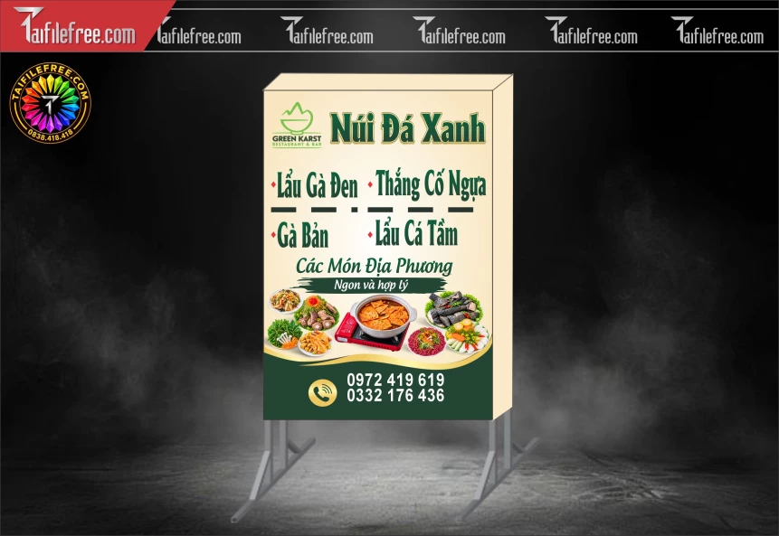 Biển Hiệu, Bảng Hộp Đèn Quán Nhậu_BH1706