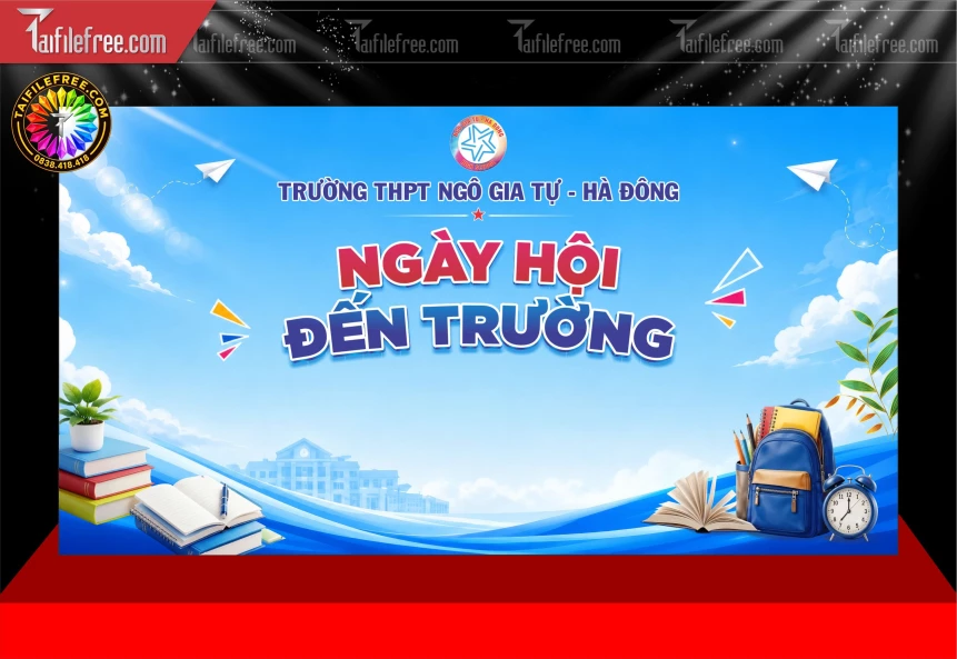 Phông Nền Ngày Hội Đến Trường_BH1712