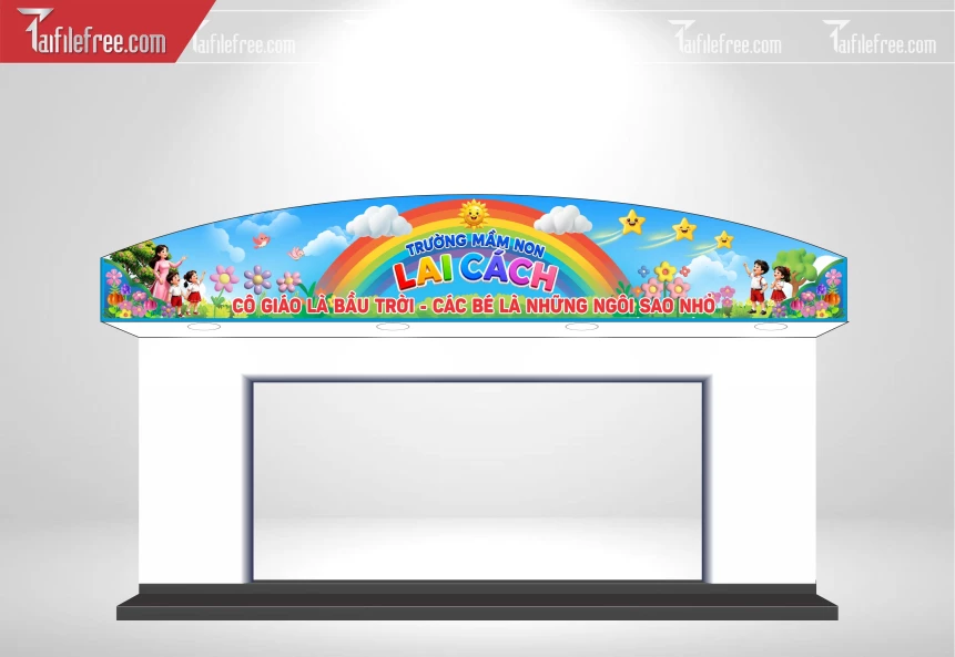 Biển Quảng Cáo, Bảng Hiệu Trường Mầm Non_BH1725