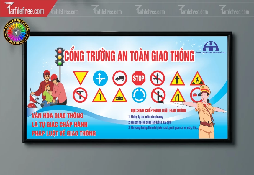 Banner Tuyên Truyền An Toàn Giao Thông_BH1730