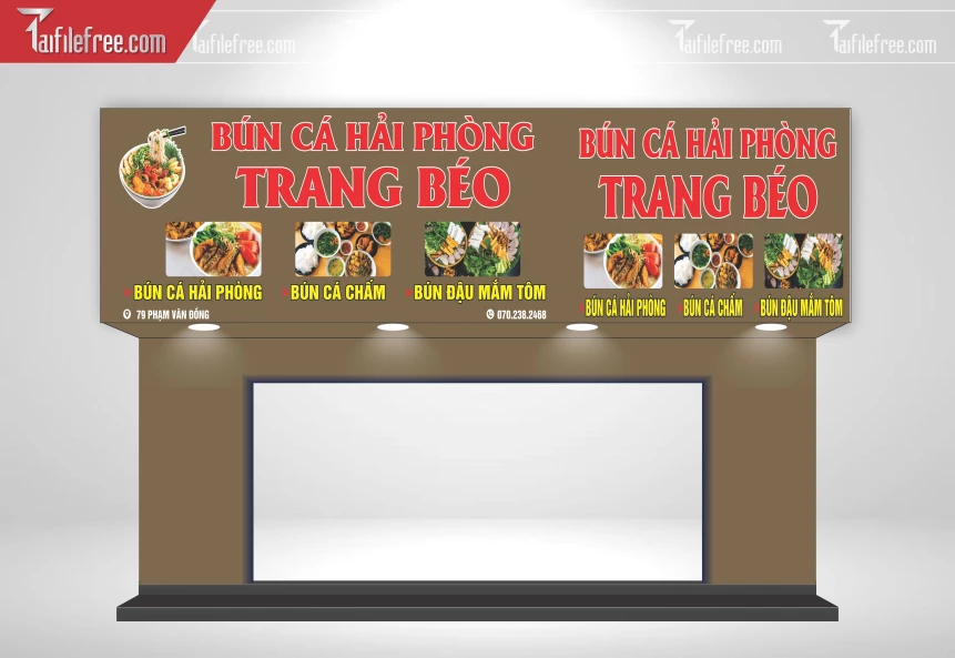 Biển Quảng Cáo, Bảng Hiệu Tiệm Bún_BH1746
