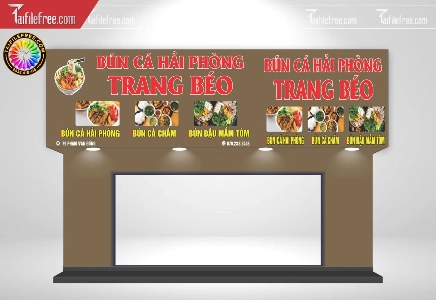 Biển Quảng Cáo, Bảng Hiệu Tiệm Bún_BH1746