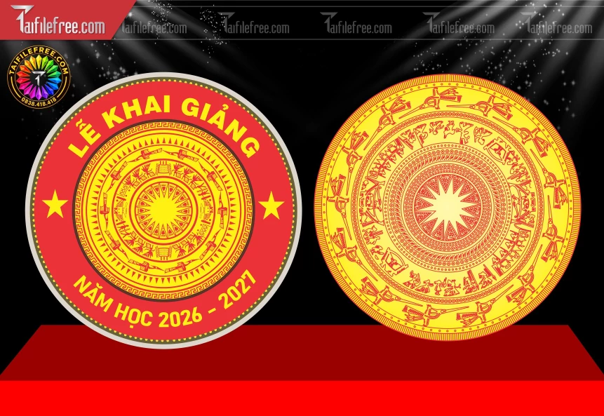 Mẫu Mặt Trống Đồng Đông Sơn_BH1752