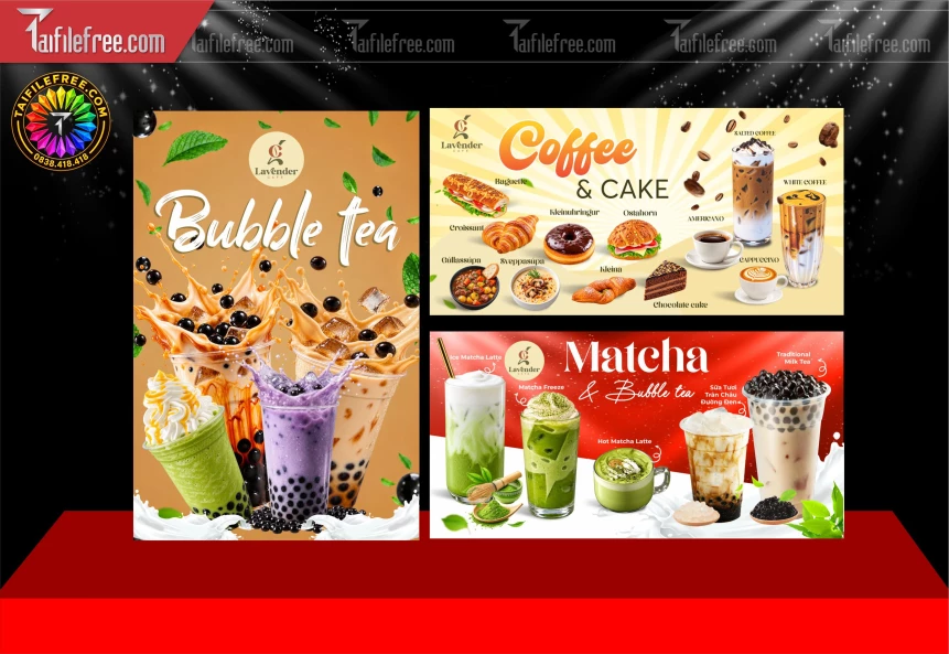 Mẫu Banner Trang Trí Tiệm Trà Sữa_BH1754